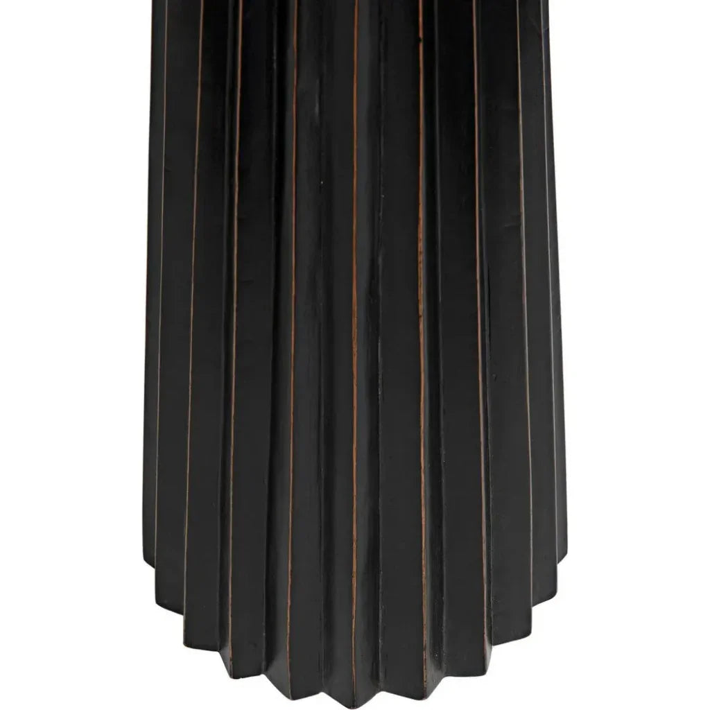 Orson Round Wooden Side Table