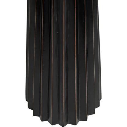 Orson Round Wooden Side Table