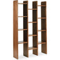 Orson Wood Brown Etagere-Etageres-Moe's Home-LOOMLAN