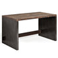 Orwell Wood Top Brown Office Desk-Home Office Desks-Mercana-LOOMLAN