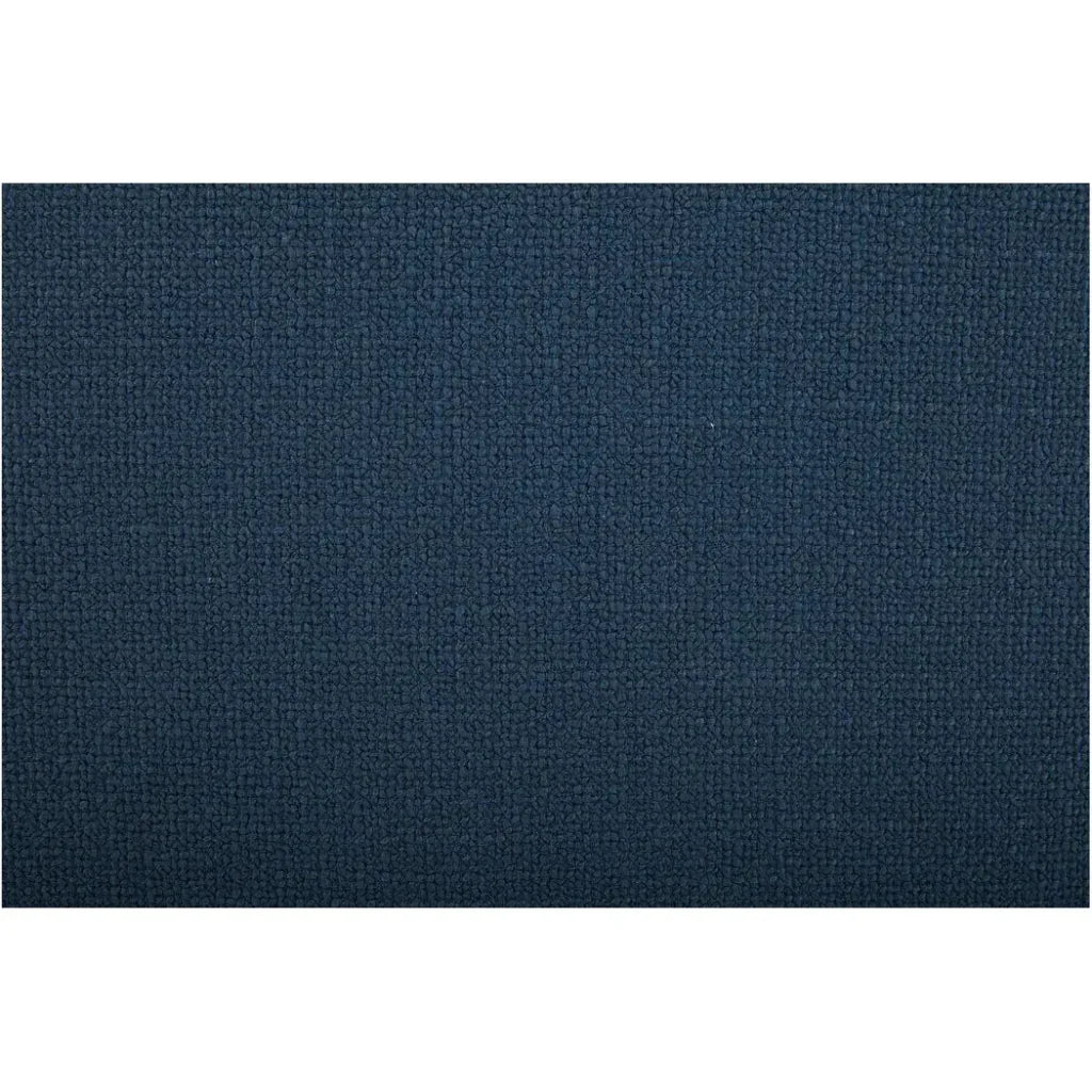 Oscy Dark Blue Swivel Bucket Accent Chair - LOOMLAN - Moe's Home - Club Chairs