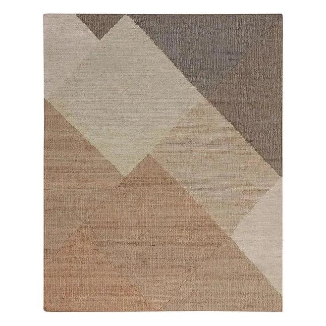 Oswego Geometric Patterned Hand - Woven Rug - LOOMLAN - SUNPAN - Area Rugs