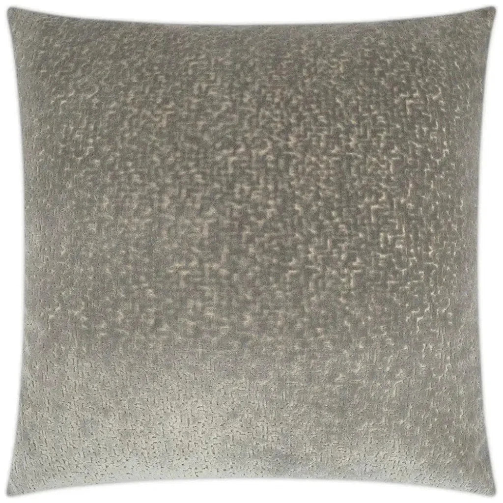 Othello Ash Grey Throw Pillow With Insert - LOOMLAN - D.V. Kap - Throw Pillows