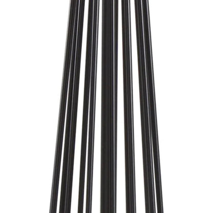 Otis Black Floor Lamp-Floor Lamps-Wildwood-LOOMLAN