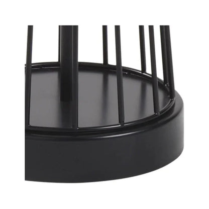 Otis Black Floor Lamp-Floor Lamps-Wildwood-LOOMLAN