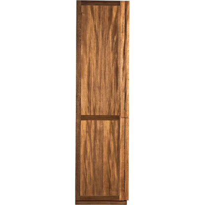 Otto Hutch Walnut Tall Bookcase Cabinet - LOOMLAN - Noir - Bookcases