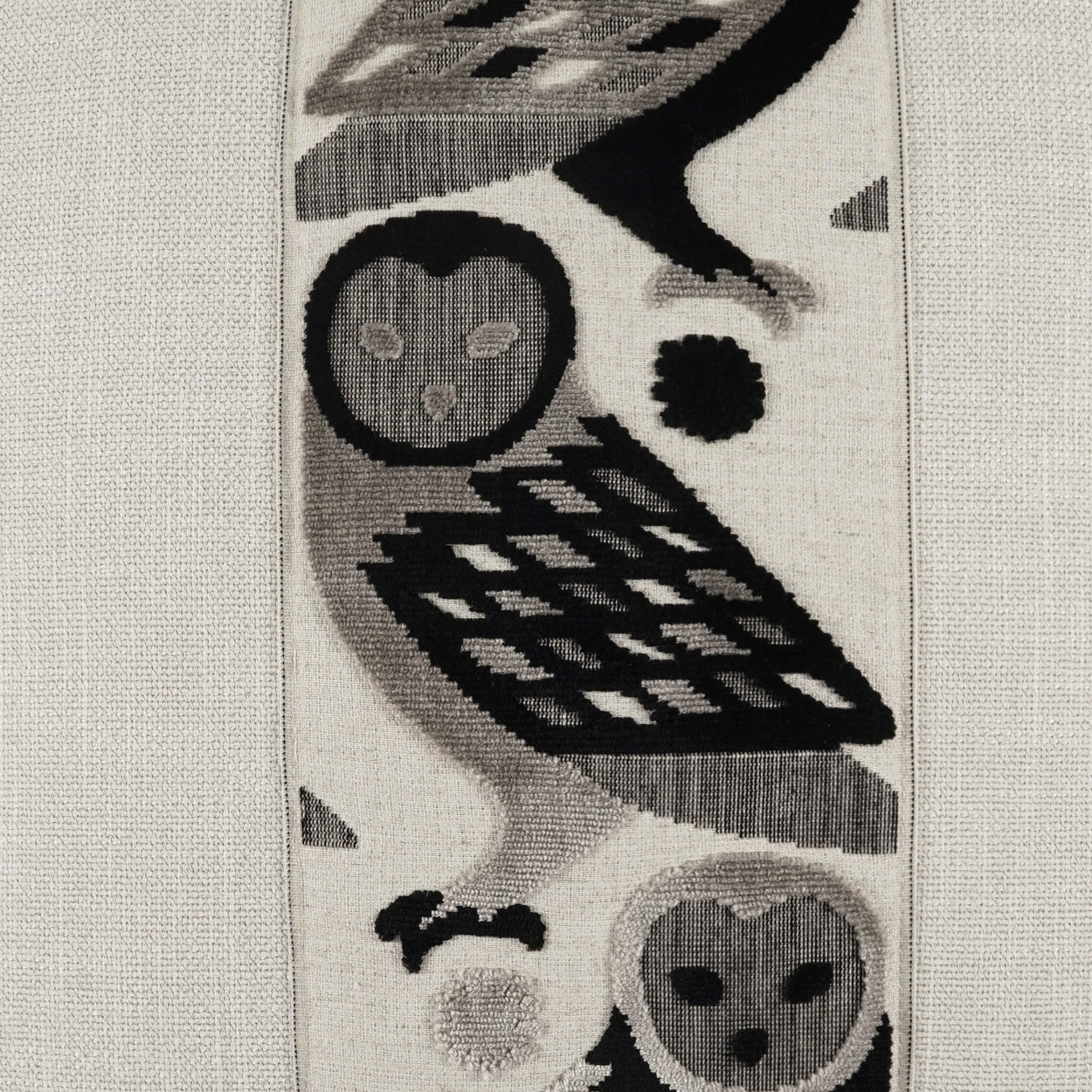 Otus Handcrafted Throw Pillow