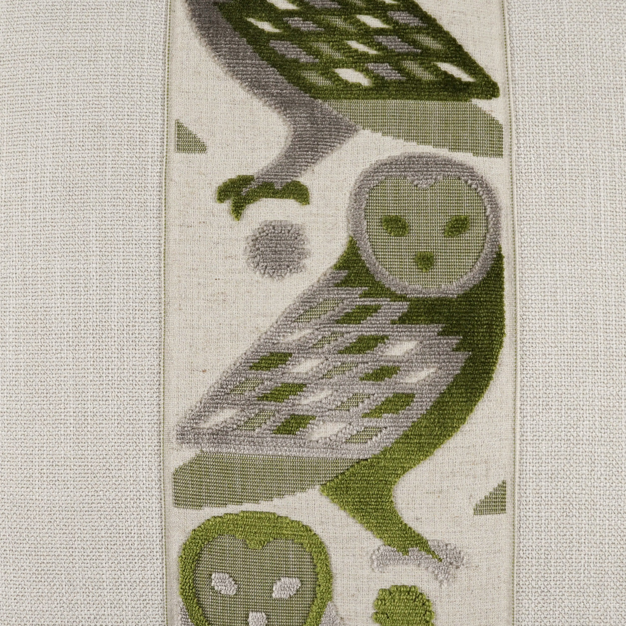 Otus Handcrafted Throw Pillow