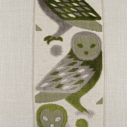 Otus Handcrafted Throw Pillow