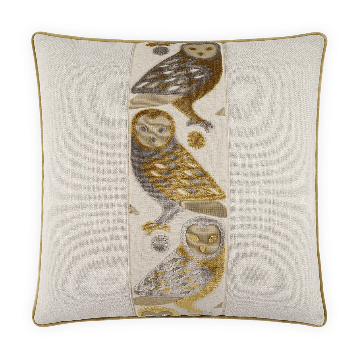 Otus Handcrafted Throw Pillow