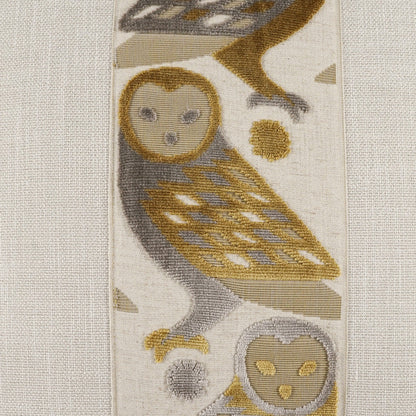 Otus Handcrafted Throw Pillow