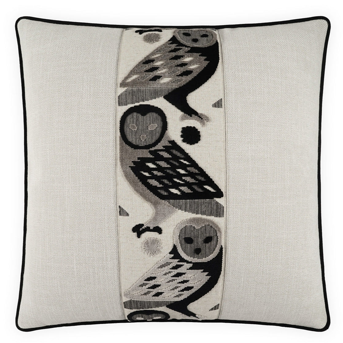 Otus Handcrafted Throw Pillow