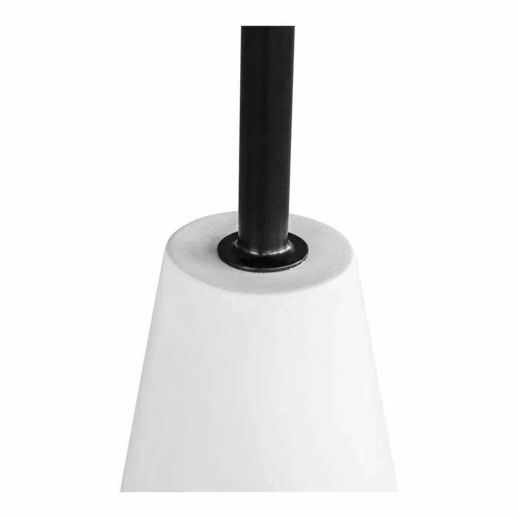 Outdoor Accent Table White - LOOMLAN - Moe's Home - Outdoor Side Tables