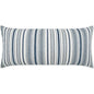 Outdoor Accola Lumbar Pillow - Indigo-Outdoor Pillows-D.V. Kap-LOOMLAN