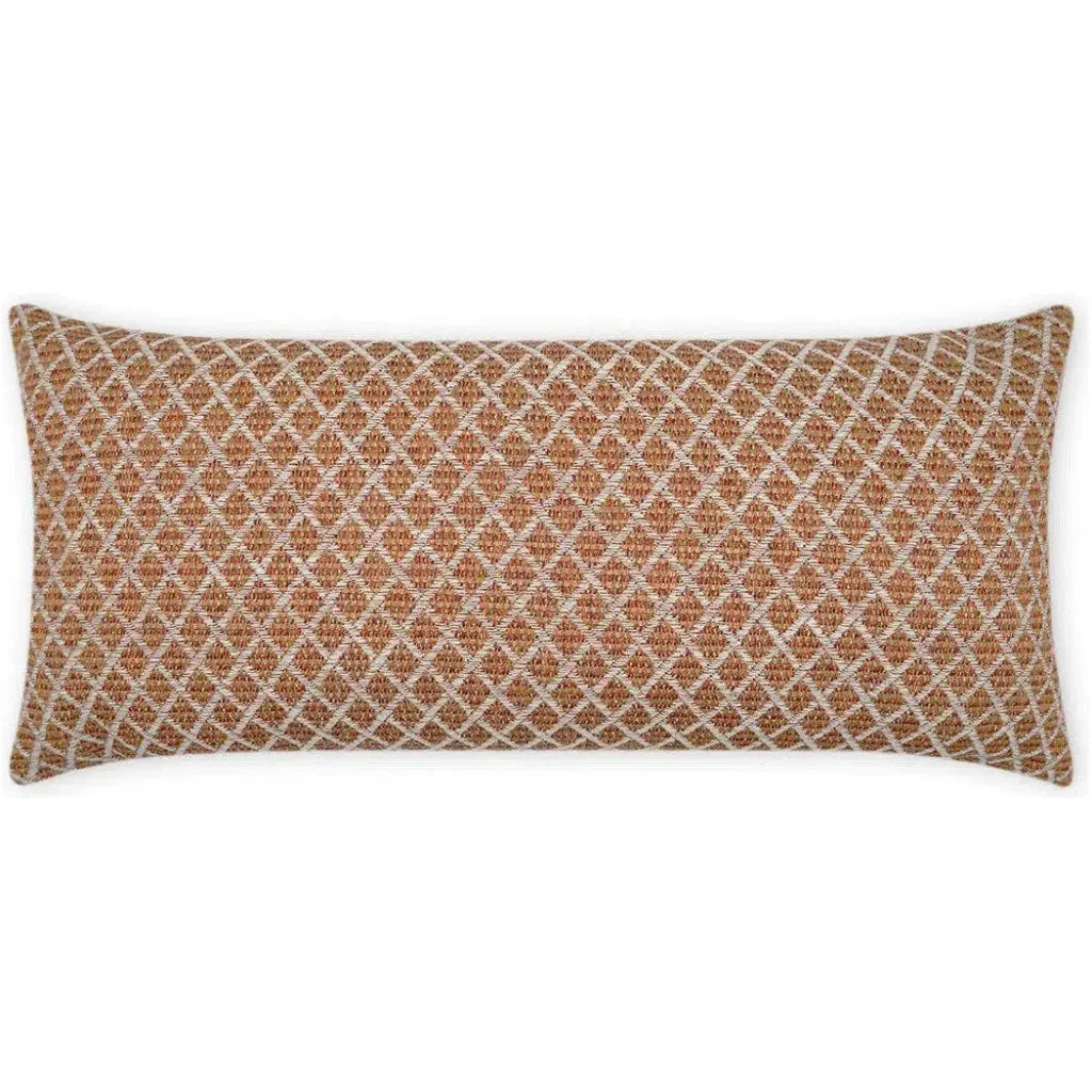 Outdoor Ambree Lumbar Pillow - Adobe-Outdoor Pillows-D.V. Kap-LOOMLAN