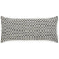 Outdoor Ambree Lumbar Pillow - Ebony-Outdoor Pillows-D.V. Kap-LOOMLAN
