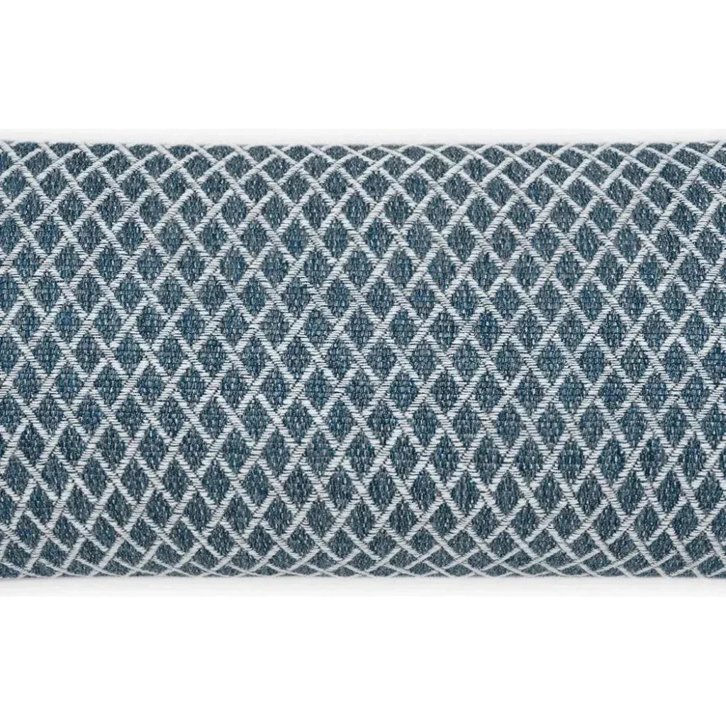 Outdoor Ambree Lumbar Pillow - Indigo-Outdoor Pillows-D.V. Kap-LOOMLAN