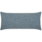 Outdoor Ambree Lumbar Pillow - Indigo-Outdoor Pillows-D.V. Kap-LOOMLAN