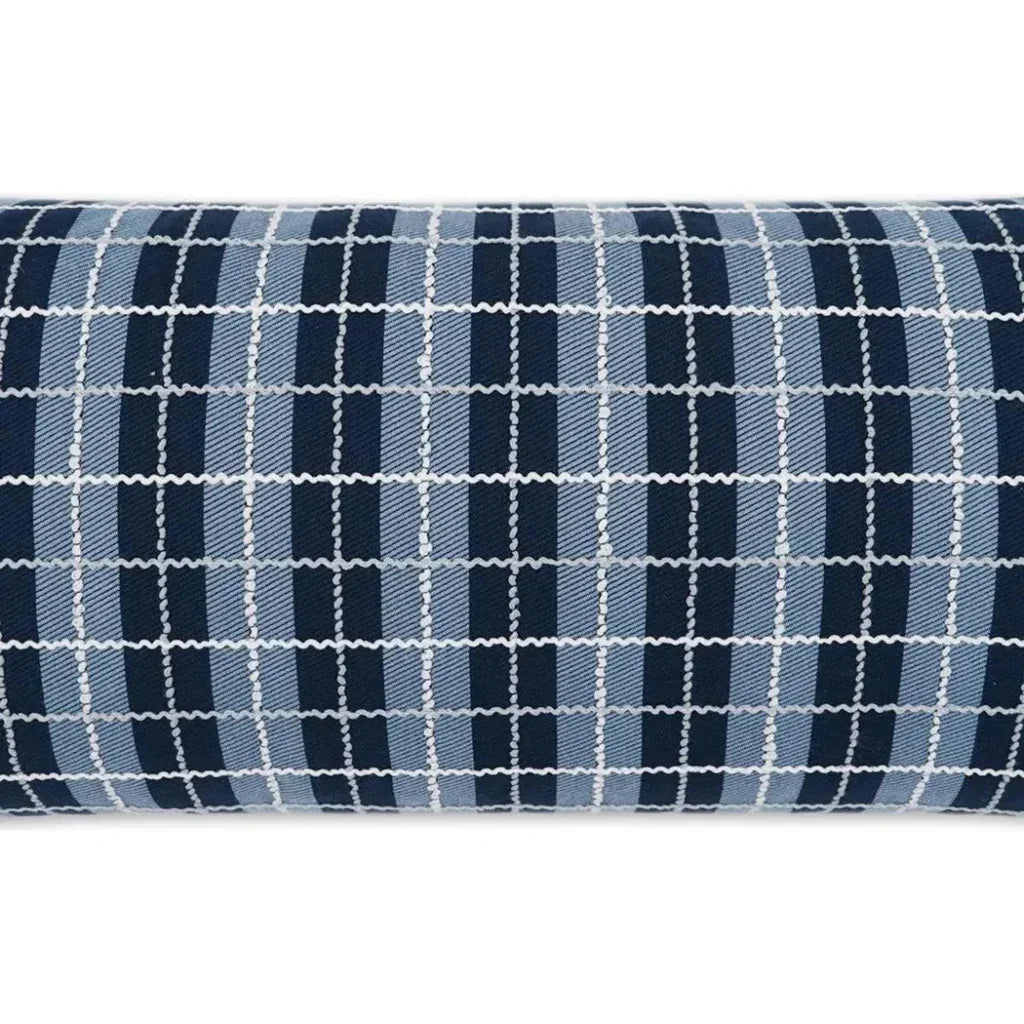 Outdoor Ando Lumbar Pillow - Azure-Outdoor Pillows-D.V. Kap-LOOMLAN