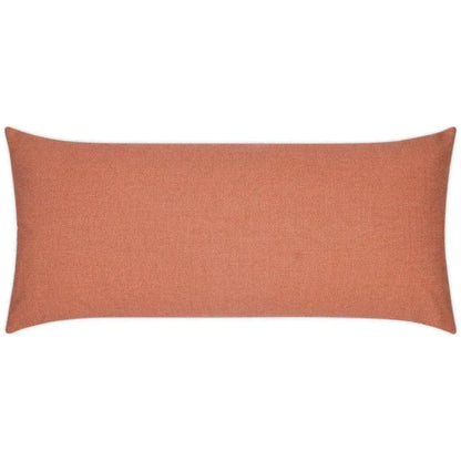 Outdoor Bliss Lumbar Pillow - Guava-Outdoor Pillows-D.V. Kap-LOOMLAN