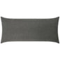 Outdoor Bliss Lumbar Pillow - Smoke-Outdoor Pillows-D.V. Kap-LOOMLAN