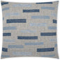 Outdoor Blockweave Pillow - Indigo-Outdoor Pillows-D.V. Kap-LOOMLAN