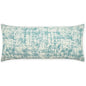 Outdoor Bluff Lumbar Pillow - Aqua-Outdoor Pillows-D.V. Kap-LOOMLAN