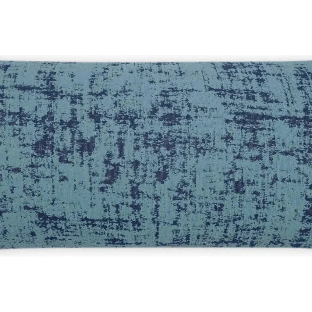 Outdoor Bluff Lumbar Pillow - Blue-Outdoor Pillows-D.V. Kap-LOOMLAN