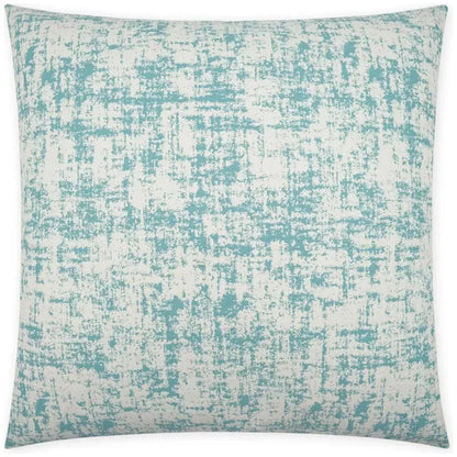 Outdoor Bluff Pillow - Aqua-Outdoor Pillows-D.V. Kap-LOOMLAN