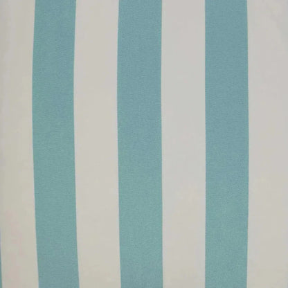 Outdoor Café Stripe Pillow - Aqua-Outdoor Pillows-D.V. Kap-LOOMLAN