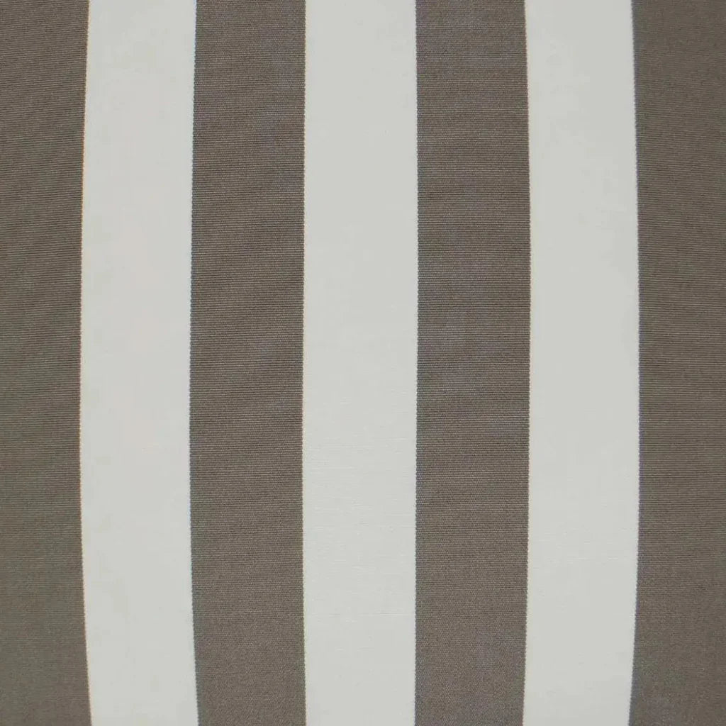 Outdoor Café Stripe Pillow - Driftwood-Outdoor Pillows-D.V. Kap-LOOMLAN