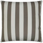 Outdoor Café Stripe Pillow - Driftwood-Outdoor Pillows-D.V. Kap-LOOMLAN
