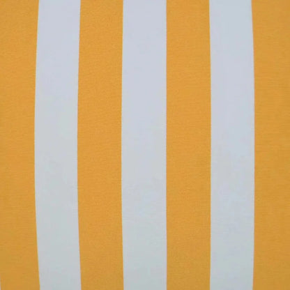 Outdoor Café Stripe Pillow - Yellow-Outdoor Pillows-D.V. Kap-LOOMLAN