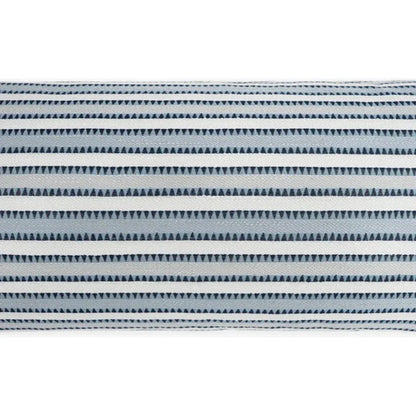 Outdoor Calica Lumbar Pillow - Azure-Outdoor Pillows-D.V. Kap-LOOMLAN