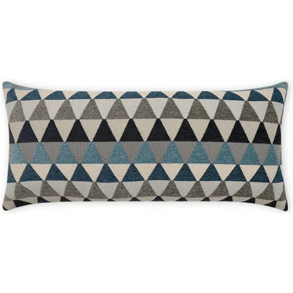 Outdoor Centenal Lumbar Pillow - Indigo-Outdoor Pillows-D.V. Kap-LOOMLAN