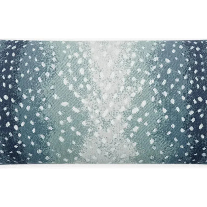 Outdoor Cerbiatta Lumbar Pillow - Azure-Outdoor Pillows-D.V. Kap-LOOMLAN