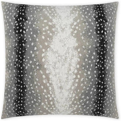 Outdoor Cerbiatta Pillow - Onyx-Outdoor Pillows-D.V. Kap-LOOMLAN