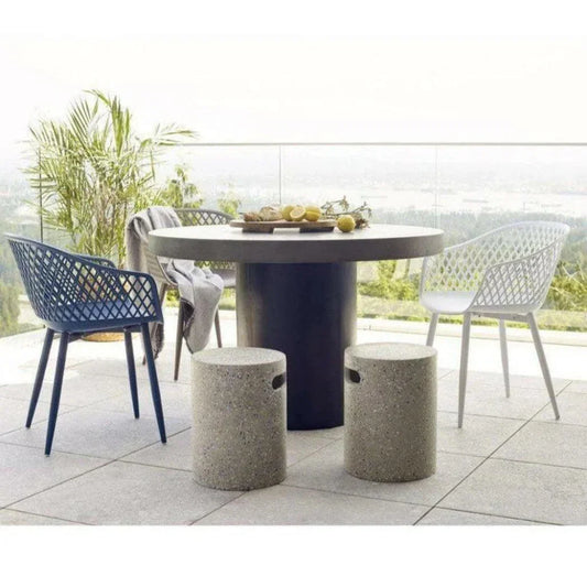 Outdoor Chair Black Set-Outdoor Accent Chairs-Moe's Home-LOOMLAN