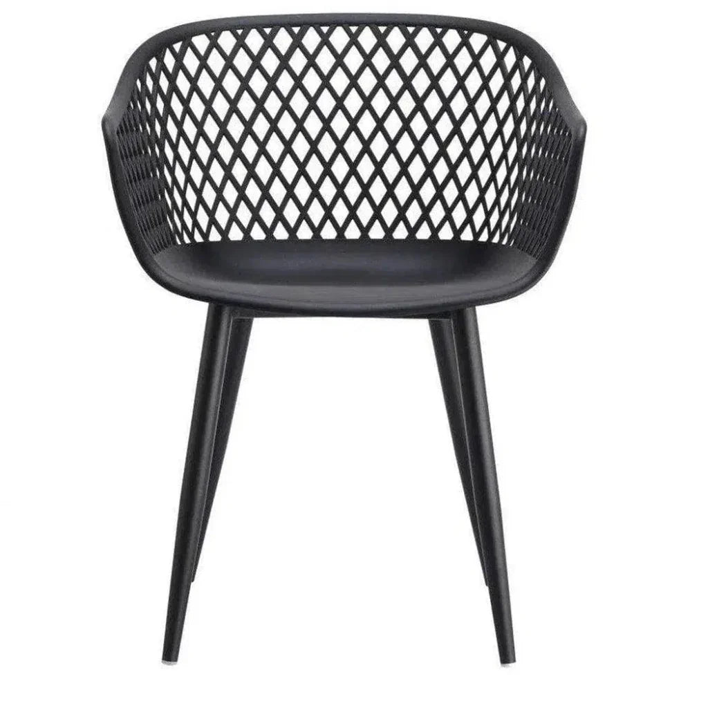 Outdoor Chair Black Set-Outdoor Accent Chairs-Moe's Home-LOOMLAN