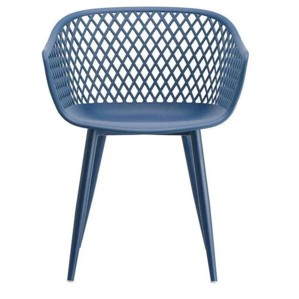 Outdoor Chair Blue Set-Outdoor Accent Chairs-Moe's Home-LOOMLAN