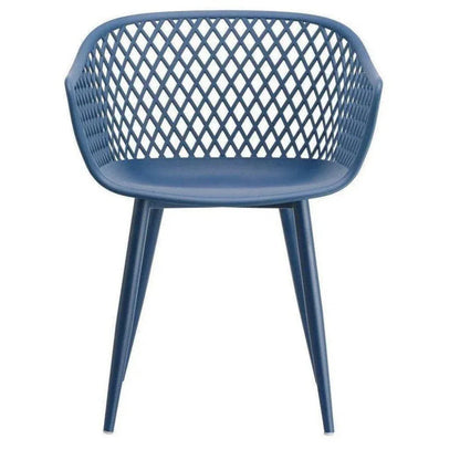 Outdoor Chair Blue Set-Outdoor Accent Chairs-Moe's Home-LOOMLAN