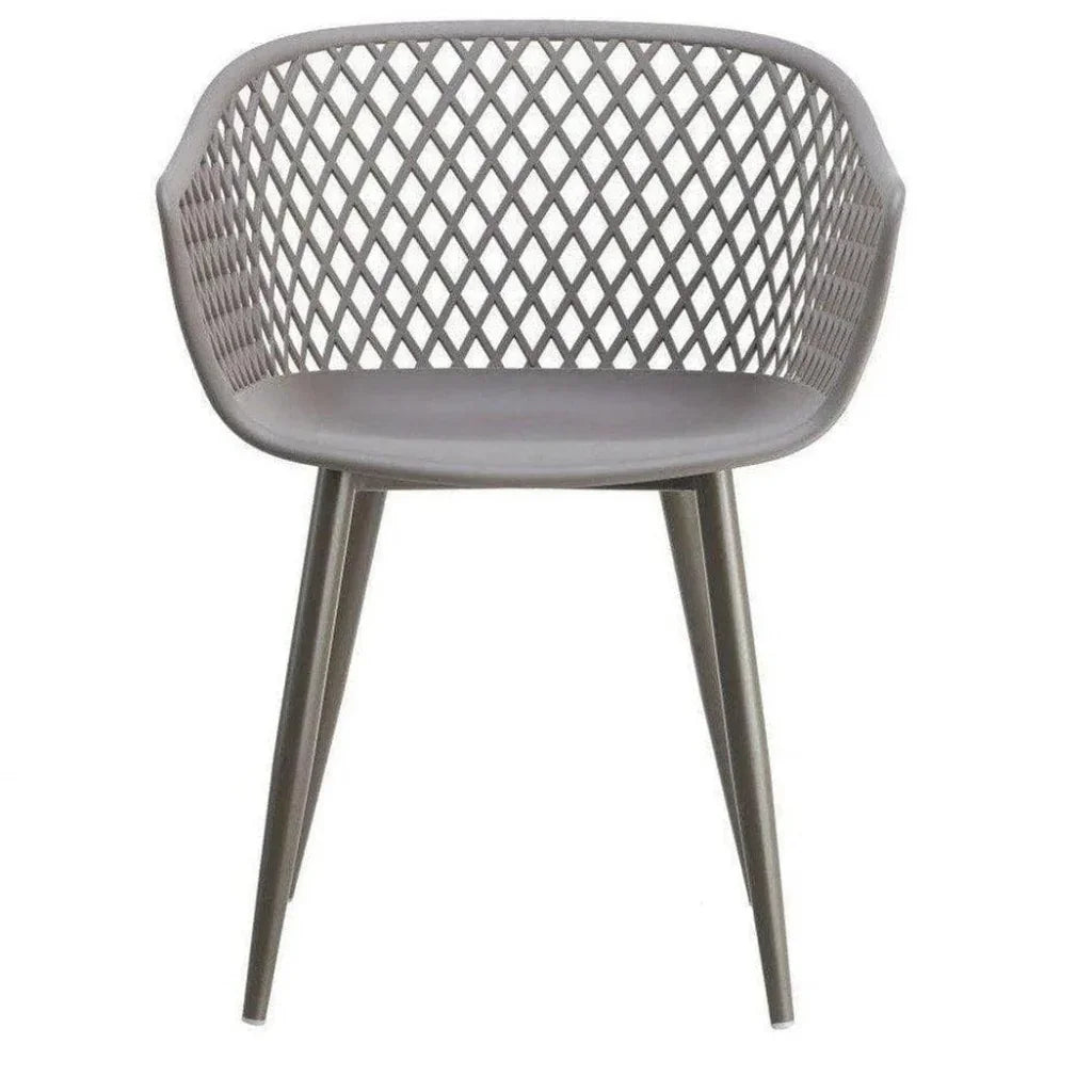 Outdoor Chair Grey Set-Outdoor Accent Chairs-Moe's Home-LOOMLAN
