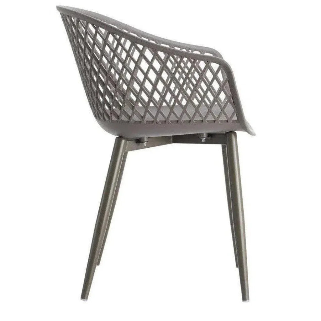 Outdoor Chair Grey Set-Outdoor Accent Chairs-Moe's Home-LOOMLAN