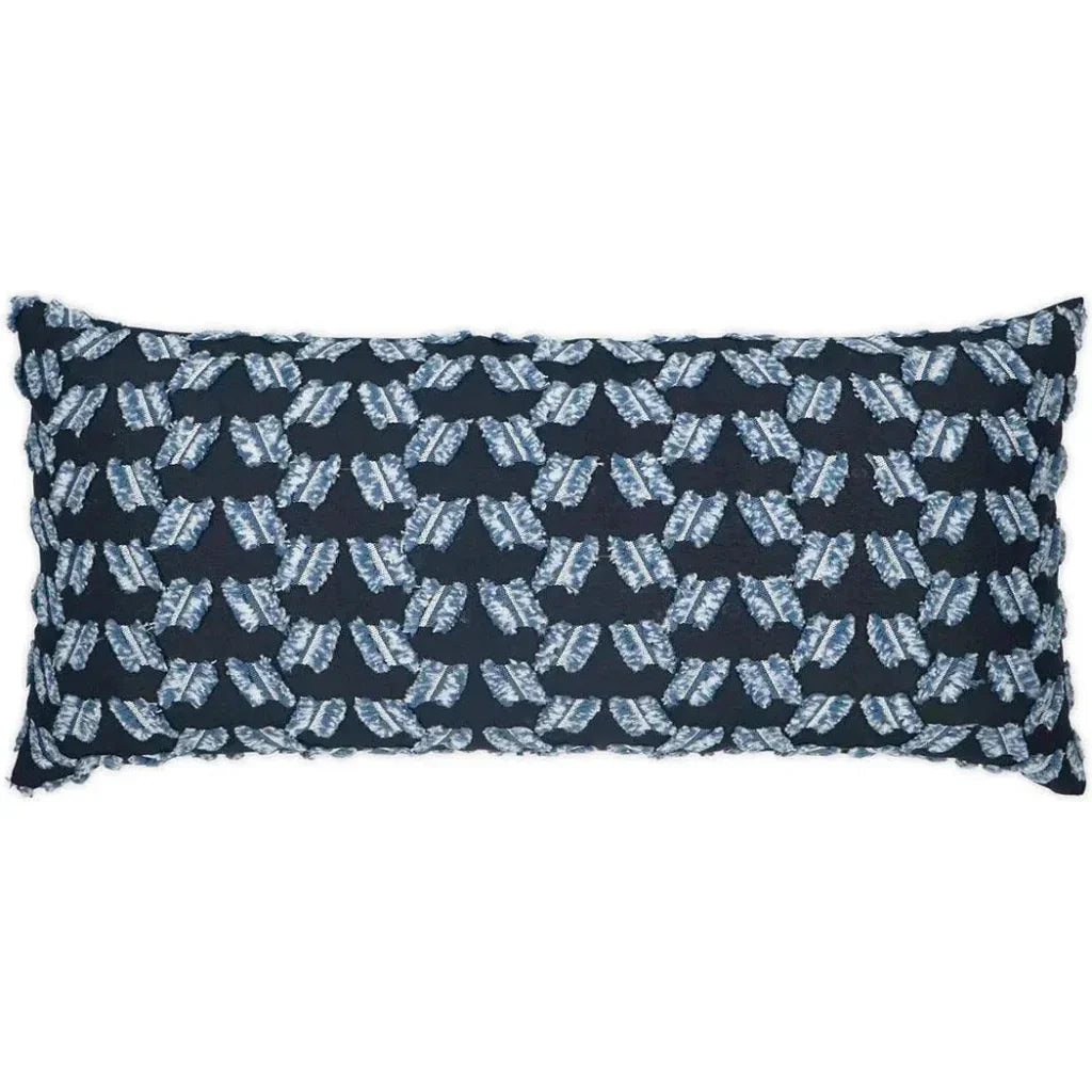 Outdoor Chivari Lumbar Pillow-Outdoor Pillows-D.V. Kap-LOOMLAN