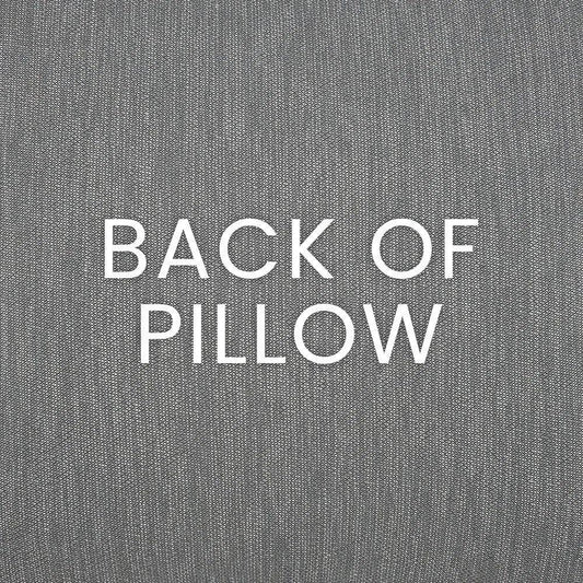 Outdoor Conch Pillow - Zinc-Outdoor Pillows-D.V. Kap-LOOMLAN