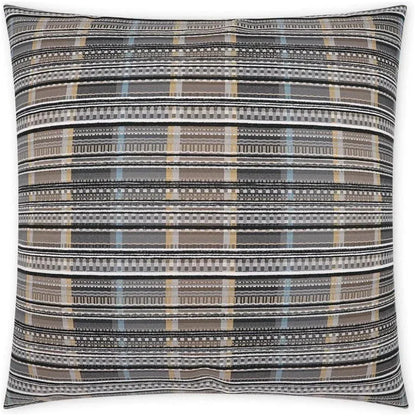 Outdoor Conch Pillow - Zinc-Outdoor Pillows-D.V. Kap-LOOMLAN