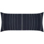 Outdoor Copeland Lumbar Pillow - Midnight-Outdoor Pillows-D.V. Kap-LOOMLAN