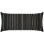Outdoor Copeland Lumbar Pillow - Onyx-Outdoor Pillows-D.V. Kap-LOOMLAN