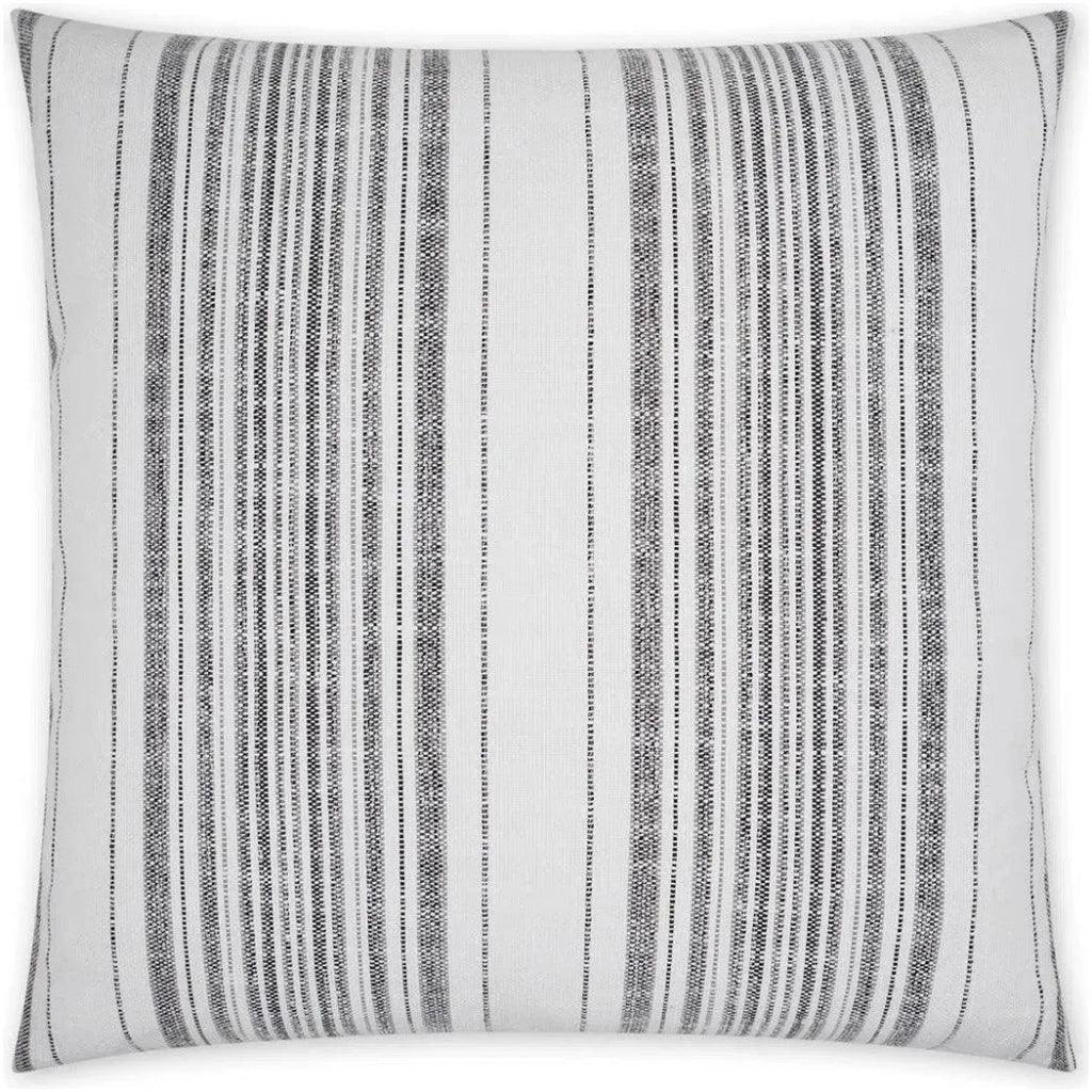 Outdoor Deering Pillow - Ebony-Outdoor Pillows-D.V. Kap-LOOMLAN