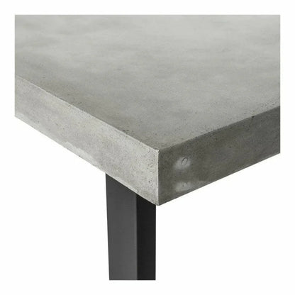 Outdoor Dining Table Large Grey-Outdoor Dining Tables-Moe's Home-LOOMLAN